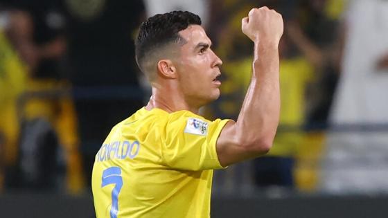 كريستيانو رونالدو لاعب نادي النصر