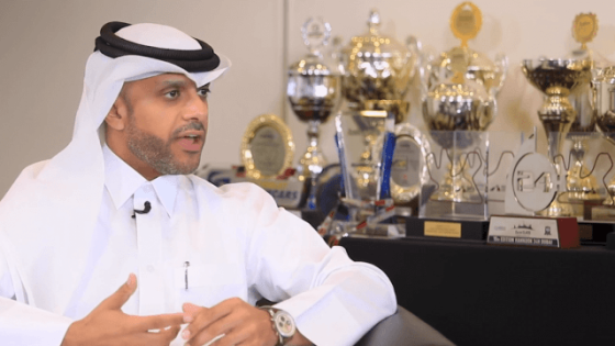 السيد عمرو الحمد المدير التنفيذي للاتحاد القطري للسيارات والدراجات النارية والرئيس التنفيذي لحلبة لوسيل الدولية