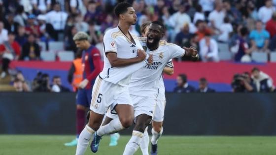 مباراة ريال مدريد وبرشلونة