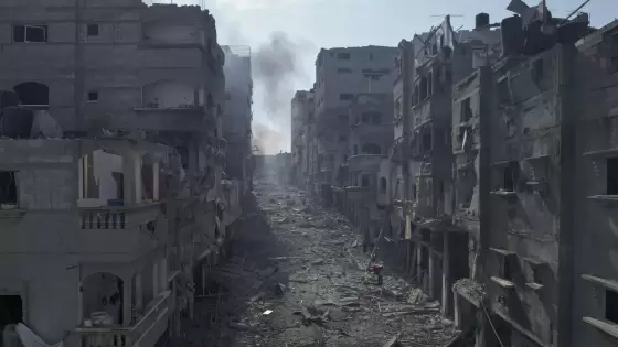 آثار العدوان الإسرائيلي على قطاع غزة