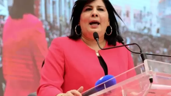 رئيسة الحزب الدستوري الحر عبير موسي