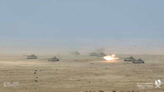 جانب من التمرين المشترك