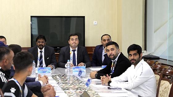 الاجتماع الفني لمباراة السد وناساف