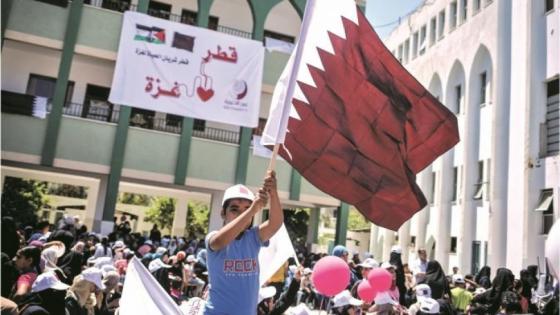 دعم قطاع غزة من قطر