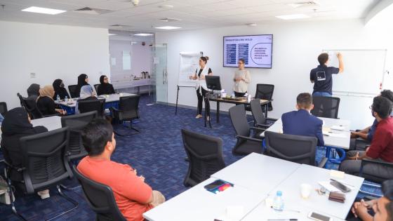 جانب من فعاليات التدريب