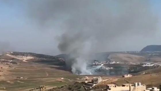 القصف الإسرائيلي على الجنوب اللبناني