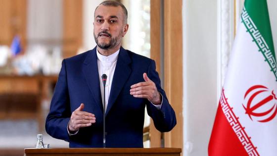 وزير الخارجية الإيراني حسين أمير عبد اللهيان