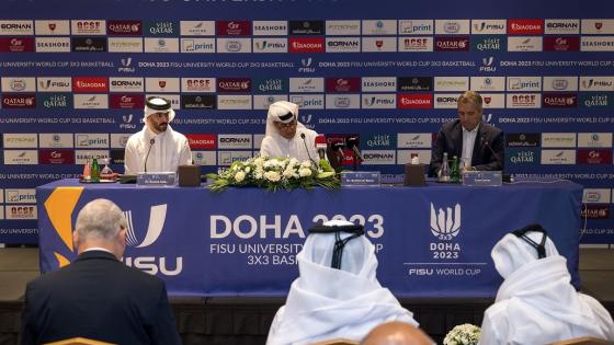 جانب من المؤتمر الصحفي