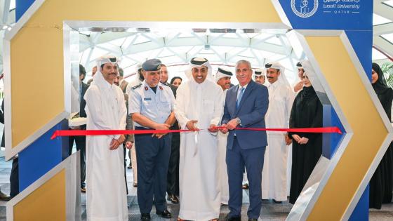 جانب من افتتاح المعرض