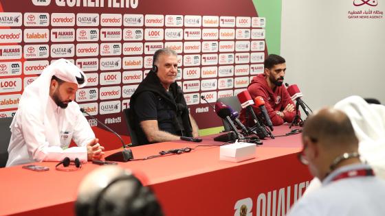 المؤتمر الصحفي الخاص بالمباراة