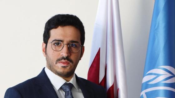 الدكتور ناصر بن حمد الحنزاب المندوب الدائم لدولة قطر لدى اليونسكو