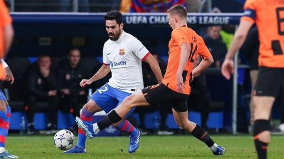 مباراة شاختار دونيتسك وبرشلونة