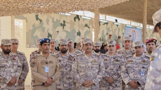 جانب من التمرين