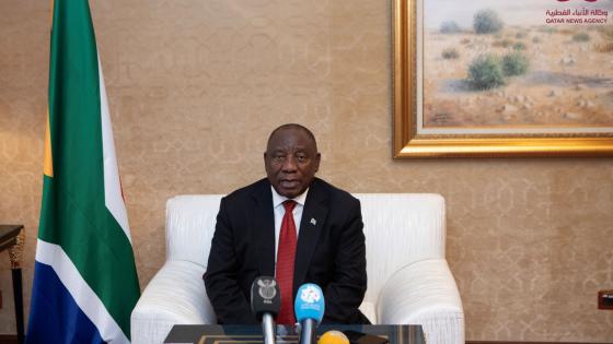 فخامة رئيس جنوب إفريقيا سيريل رامافوزا