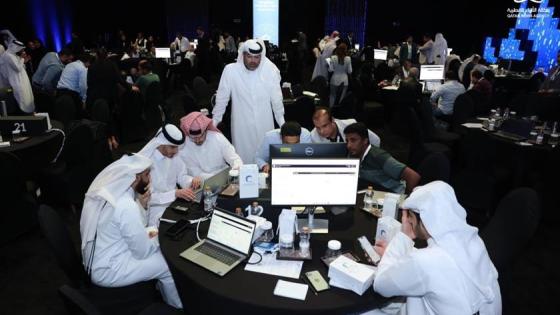 جانب من فعاليات المناورة السيبرانية