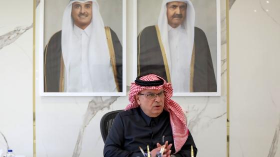 سعادة السفير محمد العمادي، رئيس اللجنة القطرية لإعادة إعمار غزة