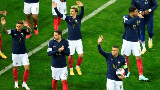 لاعبو منتخب فرنسا