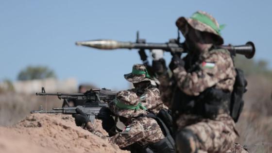 مجموعة من مقاتلي كتائب عز الدين القسام