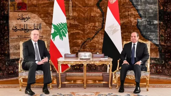 السيسي وميقاتي