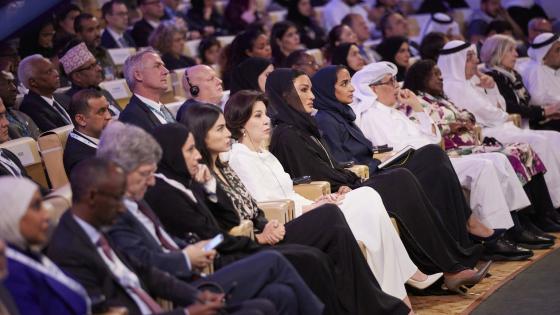 جانب من مشاركة صاحبة السمو في الجلسة