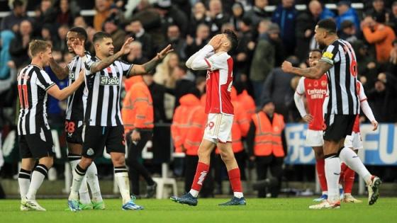 مباراة أرسنال ونيوكاسل