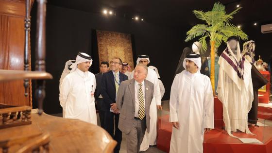 جانب من الزيارة