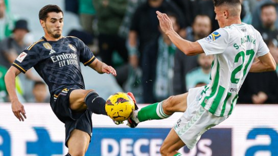 مباراة ريال مدريد وريال بيتيس