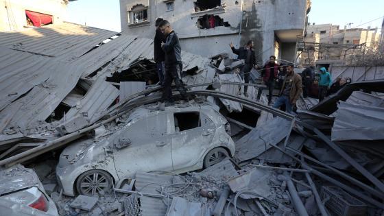 آثار العدوان الإسرائيلي على قطاع غزة