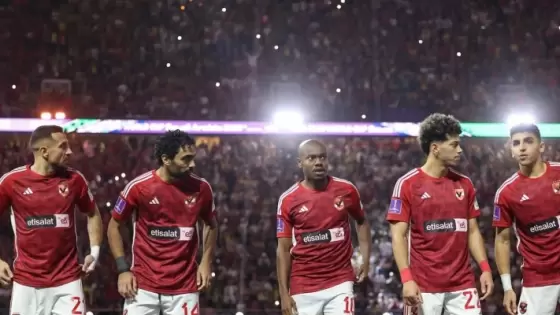 لاعبو الأهلي المصري