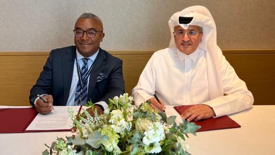 جانب من توقيع الاتفاقية