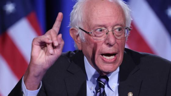 السيناتور الأمريكي بيرني ساندرز