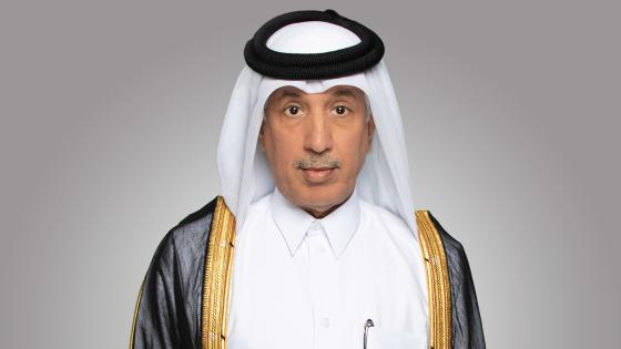 سعادة السيد سلطان بن سعد المريخي وزير الدولة للشؤون الخارجية