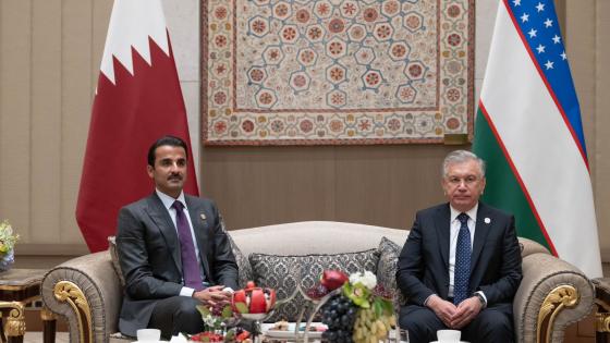 جانب من جلسة المباحثات الرسمية