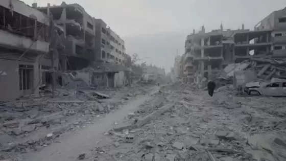 آثار العدوان الإسرائيلي على قطاع غزة