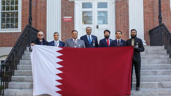 الفوج القطري في جامعة هارفارد