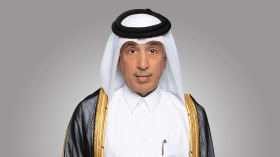 سعادة السيد سلطان بن سعد المريخي وزير الدولة للشؤون الخارجية