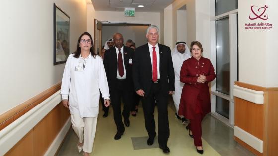 جانب من الزيارة