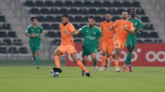 مباراة سابقة بين أم صلال والأهلي