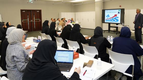 جانب من فعاليات البرنامج التدريبي