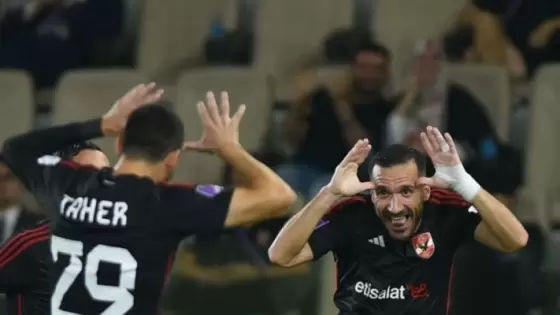 من احتفال لاعبي الأهلي خلال الفوز على أوراوا في كأس العالم للأندية 2023