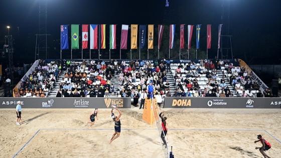 جانب من المنافسات