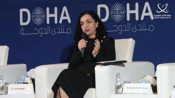 فخامة الرئيسة فيوسا عثماني رئيسة جمهورية كوسوفو