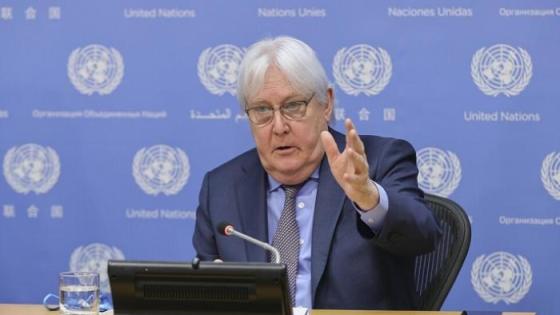 مارتن غريفيث وكيل الأمين العام للأمم المتحدة للشؤون الإنسانية