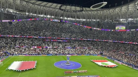 مباراة قطر ولبنان في افتتاح كأس آسيا