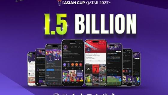 حجم التفاعل مع بطولة كأس آسيا قطر 2023