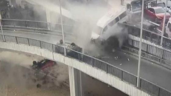 لحظة وقوع الحادث