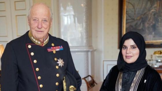 جانب من تسليم أوراق الاعتماد