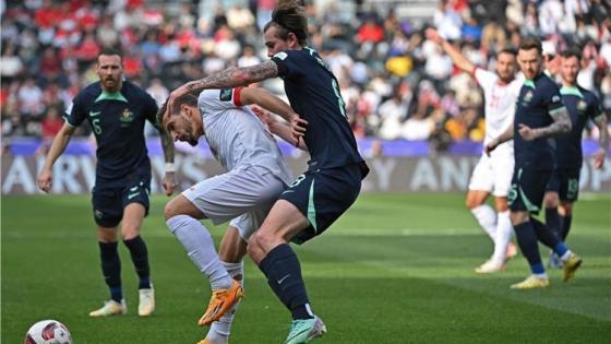 لقطة من المباراة