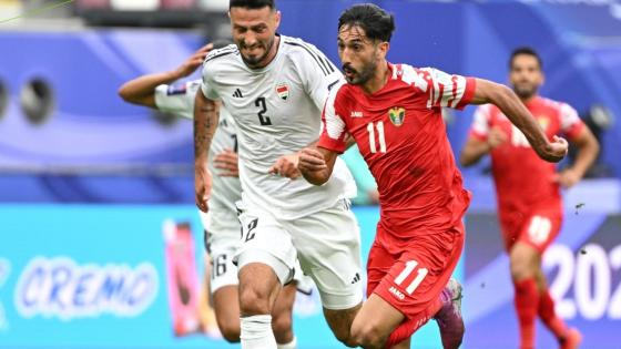 مباراة الأردن والعراق