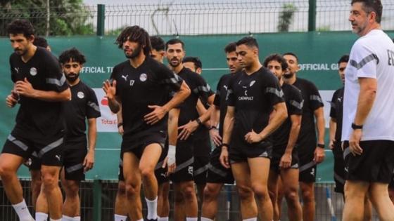 لاعبو منتخب مصر